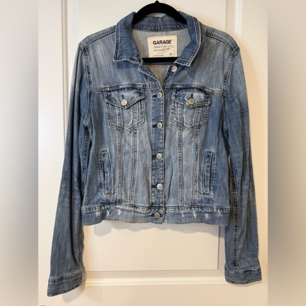 Garage Denim Jean Jacket Size- L